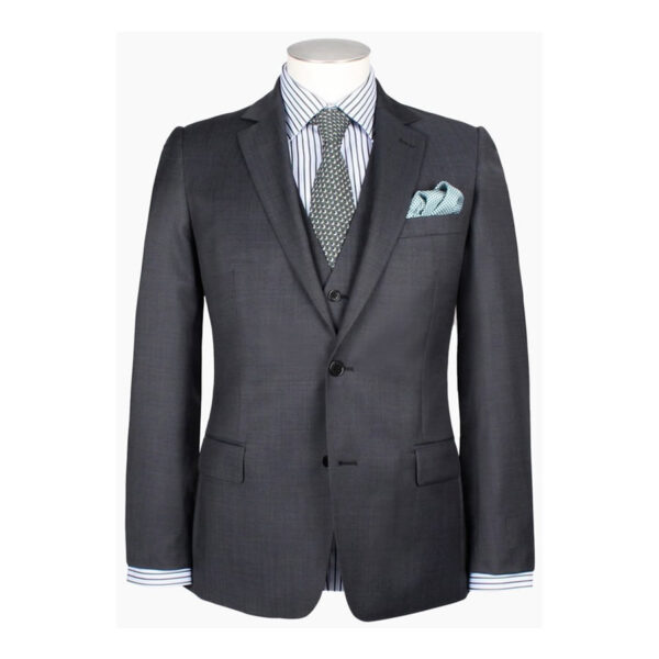 Bond Charcoal Twill Suit