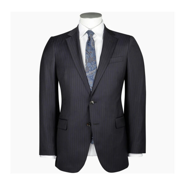 Bond Navy Pinstripe Suit