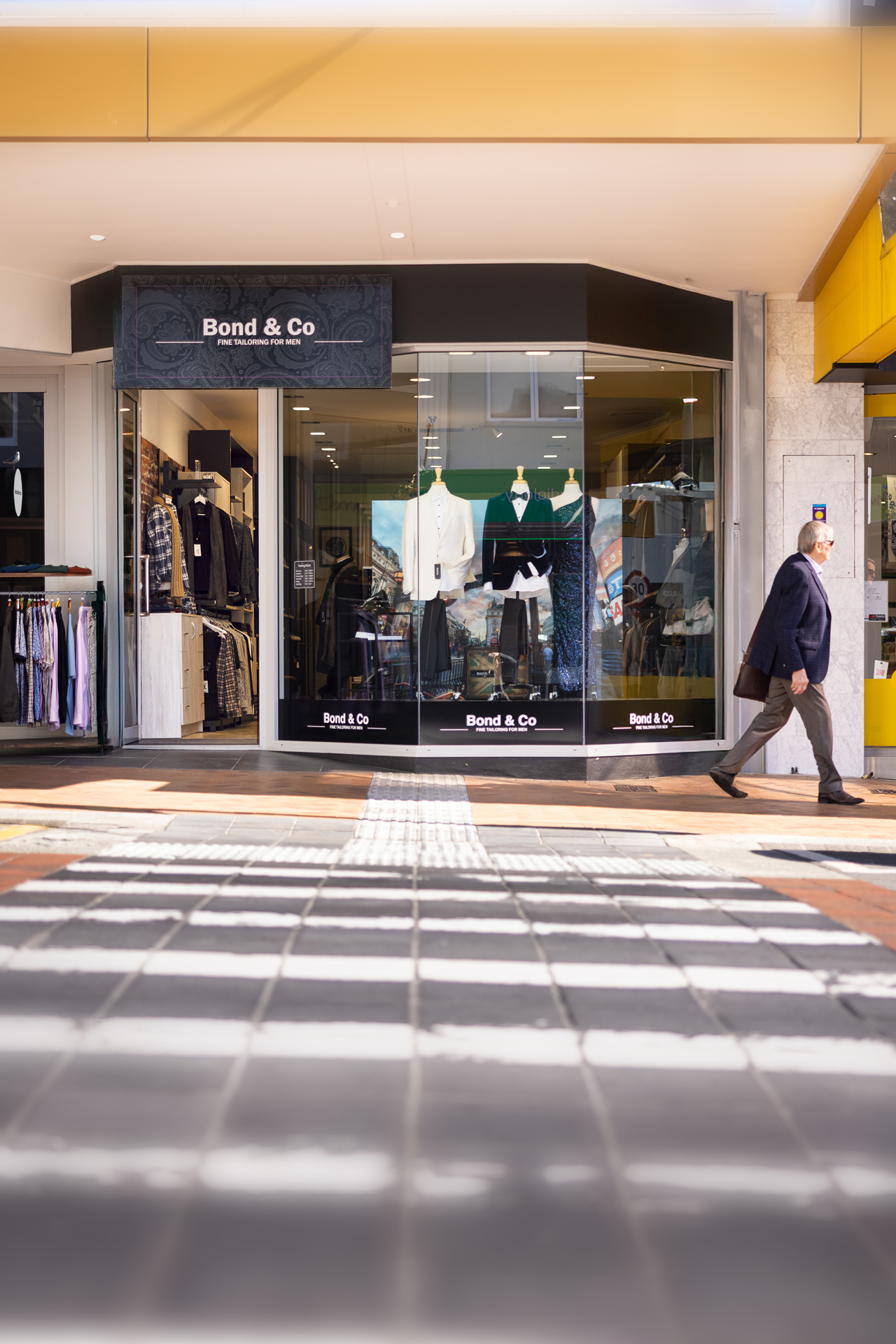 Bond & Co storefront in Tauranga